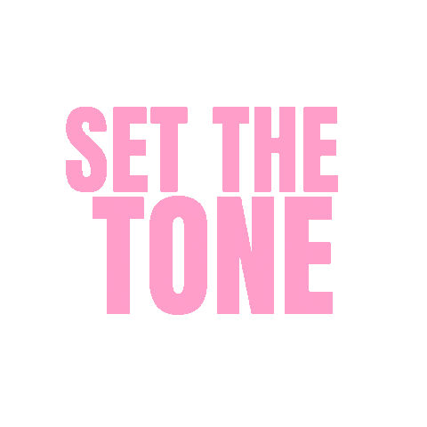 SET THE TONE LONDON Sticker