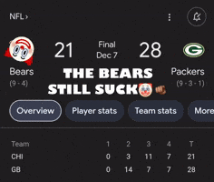 Bears Packers GIF