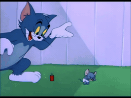 Tom And Jerry Explosion GIF