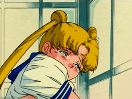Sailor Moon Crying GIF