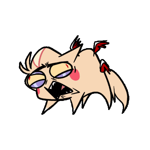 Lucifer Hazbin Hotel Sticker