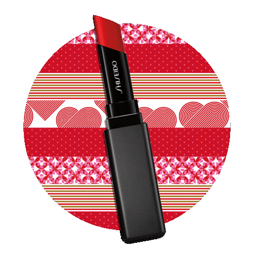 Red Lips Christmas Sticker by SHISEIDO