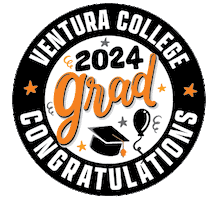 Congrats Celebrate Sticker by Ventura College Official