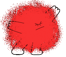 Angry Kids Sticker by YK Animation Studio
