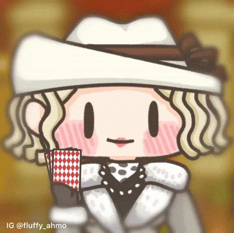 Credit Card Poker GIF by Fluffy the Thunder God 雷神阿毛