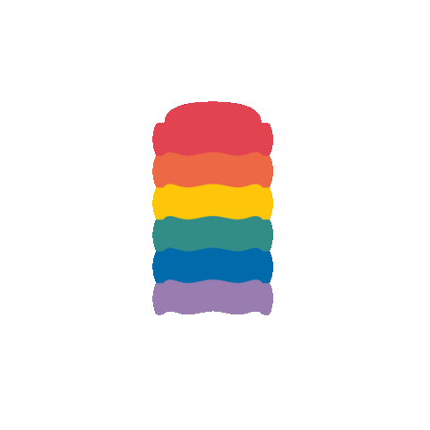Rainbow Color Sticker by Stapelstein