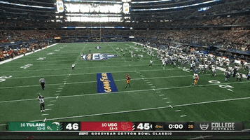 College Football Win GIF by Goodyear Cotton Bowl Classic