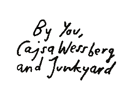 Cajsa Wessberg Sticker by Junkyard