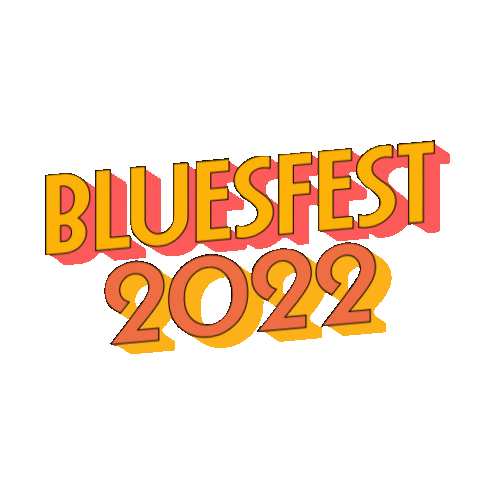 Bluesfest 2022 Sticker by bluesfestbyronbay