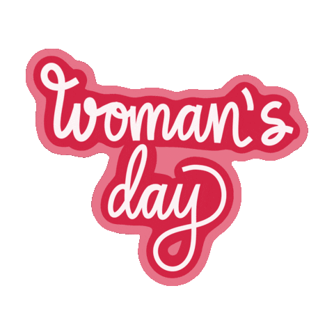 Womans Day Pink Sticker by Art Vih