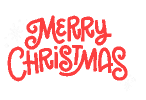Celebrate Merry Christmas Sticker