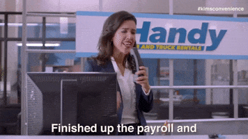 crushin it pay day GIF by Kim's Convenience