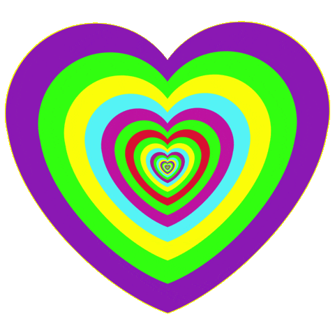 i love you hearts Sticker
