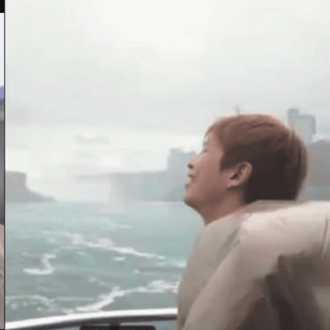 Niagara Falls Smile GIF