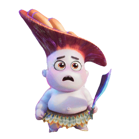 What Shocked Sticker by Forgotten Island