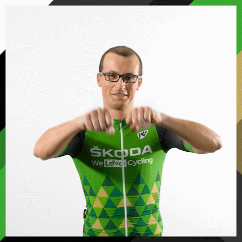 Škoda We Love Cycling France GIF