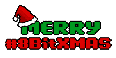 Merry Christmas Sticker by 8BitXmas