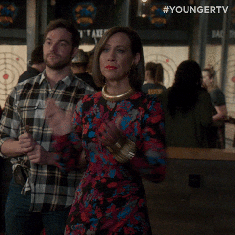 Sarcastic Clapping GIF by YoungerTV