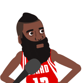 James Harden Reaction GIF by SportsManias
