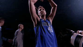 awesome dirk nowitzki GIF by NBA