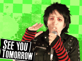 See You Tomorrow Metal GIF by GIPHY Studios 2022