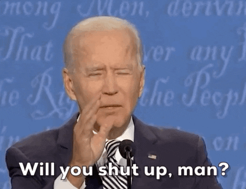 Joe Biden Reaction GIF by Election 2020
