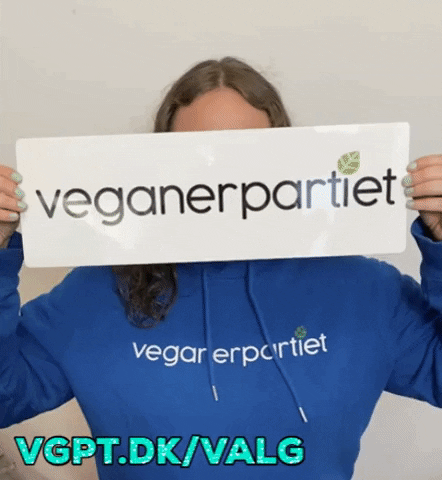 Veganerpartiet love animals vegan bacon GIF