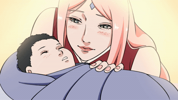 Sarada Uchiha GIF
