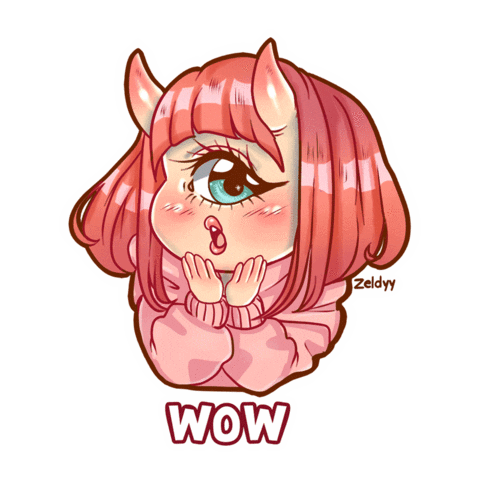 Wow Sticker