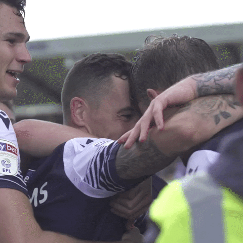 The Den Hug GIF by MillwallFC
