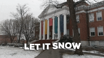Snow Winter GIF by University Of Lynchburg