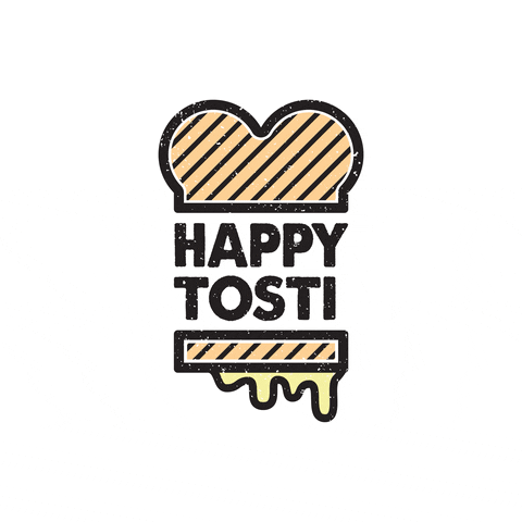 happytosti happy hungry cheese lunch GIF