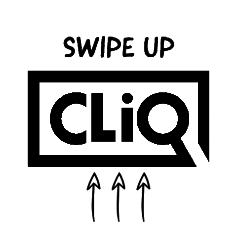 Logo Swipe Up Sticker by CLiQ