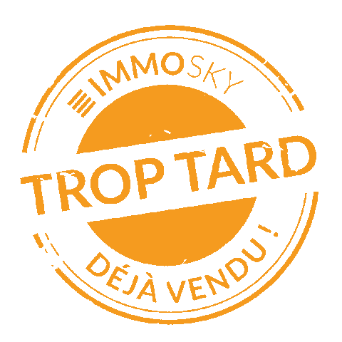 Vendu Sticker by ImmoSky