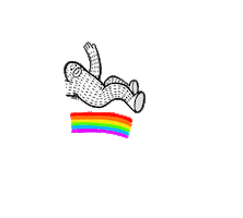 Rainbow Pride Sticker by Frank Ape