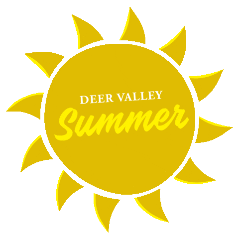 Park City Summer Sticker by Deer Valley Resort