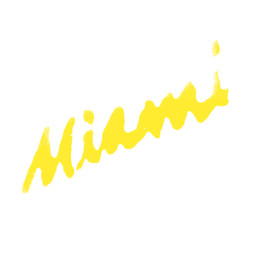 Spring Break Miami Sticker by Noah Cunane
