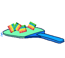 Chupa Chups Racket Sticker by Perfetti