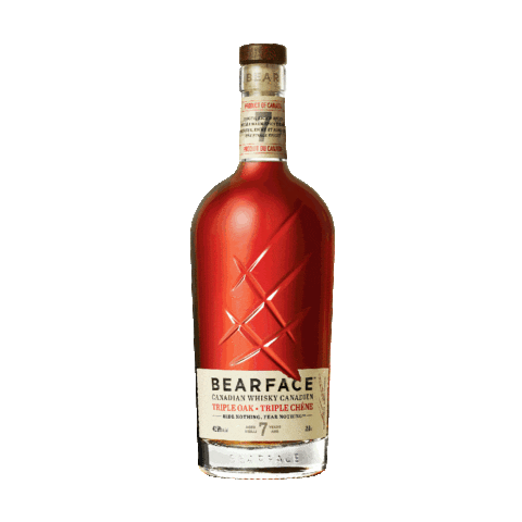 BEARFACE Whisky Sticker