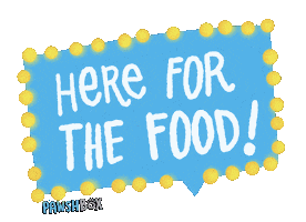 Dog Food Sticker by Pawshbox