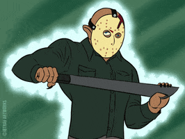Glow Up Friday The 13Th GIF by IBTrav Artworks