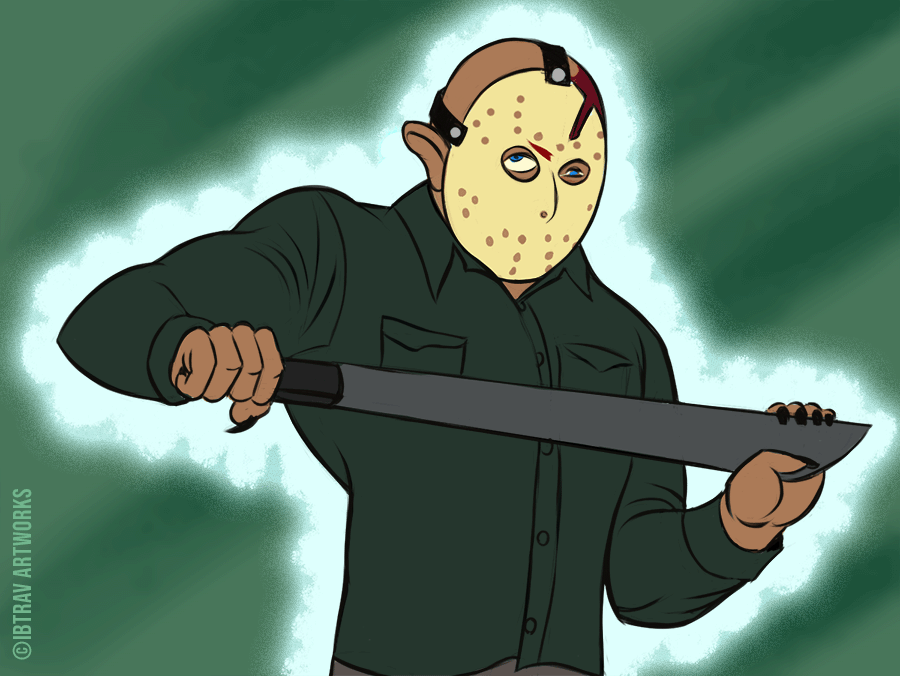 Glow Up Friday The 13Th GIF by Travis Falligant Find & Share on GIPHY