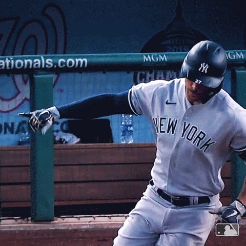 New York Baseball GIF by New York Yankees