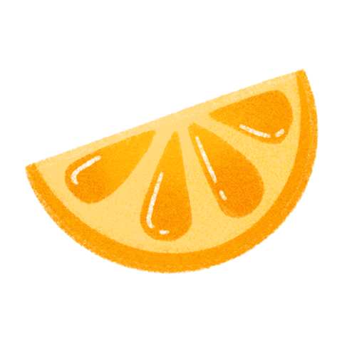 Summer Orange Sticker