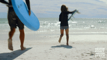 Run Away Surfs Up GIF by DestinFWB