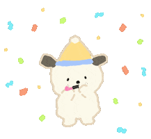 Happy Birthday Smile Sticker