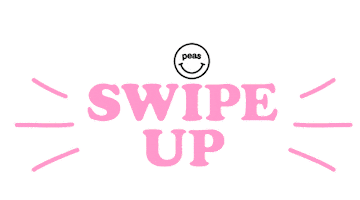 Vegan Swipe Up Sticker by PEAS