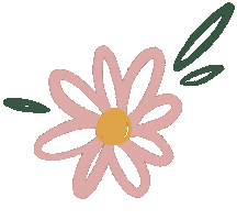 Pink Flower Sticker