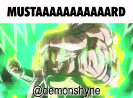 Dragon Ball Mustard GIF