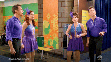 will and grace gotcha GIF by NBC